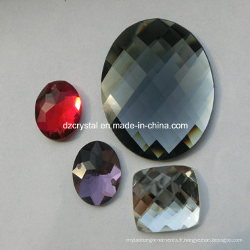 Chine Best Biggest Crystal Glass Resin Stone Bead Fabricant Factory